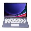 Samsung Galaxy Tab S9+ Bluetooth Keyboard Leather Tablet Case Purple - 3
