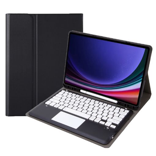 Samsung Galaxy Tab S9+ Keyboard Case - Black+White - 1