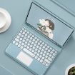 Samsung Galaxy Tab S8+ Keyboard Case - Pink+White - 7