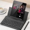 Samsung Galaxy Z Fold4 GKK Magnetic Folding Bluetooth Keyboard Leather Case - 3