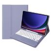 Samsung Galaxy Tab S10+ A810B Bluetooth Keyboard Leather Tablet Case - 1