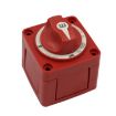 Blue Sea 6005 Marine RV Yacht Battery Power Off Switch (Red) - 2