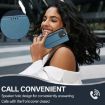 LC.IMEEKE L1 Series Frosted Fine Texture PU Phone Case for iPhone 14/13 - Blue - 8
