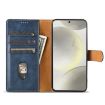Samsung Galaxy M13/M23 Leather Phone Case (Blue) - 4
