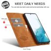 Samsung Galaxy S24 FE 5G LC.IMEEKE Brown Leather Phone Case - 4