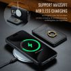 iPhone 14 DG.MING K1 MagSafe Detachable Wallet RFID Back Cover Phone Case - 4