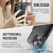 iPhone 14 Plus DG.MING K1 MagSafe Detachable Wallet RFID Back Cover Case - 7