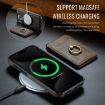 iPhone 14 Plus DG.MING K1 MagSafe Detachable Wallet RFID Back Cover Phone Case - 4