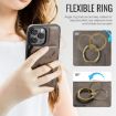 iPhone 14 Plus DG.MING K1 MagSafe Detachable Wallet RFID Back Cover Phone Case - 5