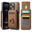iPhone 12 Pro DG.MING K1 MagSafe Detachable Wallet RFID Back Cover Case - 1