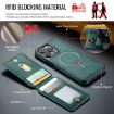 iPhone 13 DG.MING K1 MagSafe Detachable Wallet RFID Back Cover Phone Case - 3