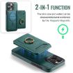 iPhone 14 Pro Max DG.MING K1 MagSafe Detachable Wallet RFID Back Cover Case - 6