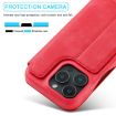 LC.IMEEKE Hon Ancient Series Flip Leather Phone Case for iPhone 15 Pro Max (Red) - 7