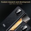 For Honor Magic V3 SULADA Shockproof TPU + Handmade Leather Phone Case - 6
