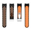 Samsung Gear S2 Classic Silicone Watch Band - Black Sky Blue - 6