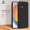 Motorola Moto G85 PINWUYO Sense Series Liquid Silicone TPU Phone Case - Black - 2