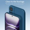 Motorola Moto G85 PINWUYO Sense Series Liquid Silicone TPU Phone Case - Black - 5