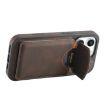 Denior D19 Skin Feel MagSafe Detachable Card Slot Phone Case - Brown - 6