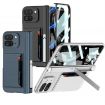 Google Pixel 9 Pro Fold GKK Phone Case with Holder - Navy Blue - 2