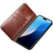 QIALINO Genuine Leather Phone Case for iPhone 16 Pro Max - Brown - 4