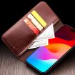 QIALINO Genuine Leather Phone Case for iPhone 16 Pro Max - Brown - 7