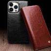 QIALINO Genuine Leather Phone Case for iPhone 16 - Brown - 5