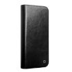 QIALINO Classic Genuine Leather Phone Case for iPhone 16 Plus - Black - 2