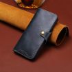 iPhone 16 Pro Max Denior B01 Leather Case Blue - 2