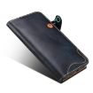 iPhone 16 Pro Max Denior B01 Leather Case Blue - 5