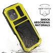 R-JUST Life Waterproof Phone Case for iPhone 16 Plus - Yellow - 7