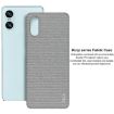 Sony Xperia 10 VI Imak Ruiyi Cloth Texture Phone Case - Light Grey - 5