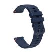 Garmin Forerunner 165 Music 20mm Silicone Watch Band - Navy Blue - 3