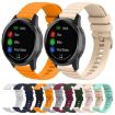 Garmin Forerunner 165 Music 20mm Silicone Watch Band - Navy Blue - 5