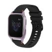 Garmin Venu SQ 20mm Silicone Watch Band - Black - 1