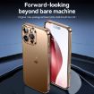 SULADA Natural Color Series Electroplating Frosted TPU Phone Case - Titanium Blue - 2