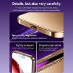 SULADA Natural Color Series Electroplating Frosted TPU Phone Case - Titanium Blue - 5