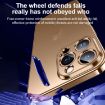 SULADA Natural Color Electroplating TPU Phone Case - Titanium Blue - 7