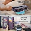 iPhone 16 Plus CaseMe C36 Wallet RFID Leather Phone Case - 5