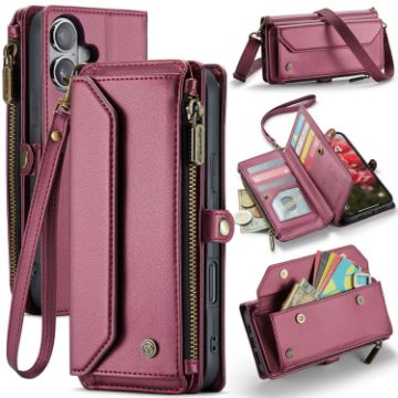iPhone 16 Plus CaseMe C36 Wallet RFID Leather Phone Case - 1
