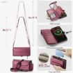 iPhone 16 Plus CaseMe C36 Wallet RFID Leather Phone Case - 3