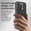 SULADA Skin Feel Matte Shockproof Phone Case for iPhone 16 Pro Max - Grey - 4
