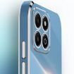 For Honor X6b XINLI Straight Edge 6D Electroplate TPU Phone Case (Celestial Blue) - 3