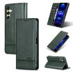Samsung Galaxy A16 5G AZNS Magnetic Flip Leather Phone Case - Dark Green - 1