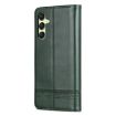 Samsung Galaxy A16 5G AZNS Magnetic Flip Leather Phone Case - Dark Green - 3