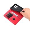 For Honor X6b AZNS Magnetic Calf Texture Flip Leather Phone Case - Red - 7