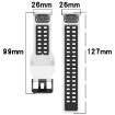 Garmin Fenix 8 MIP 51mm Watch Band - Black+Yellow - 5