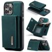 iPhone 16 Pro Max DG.MING M1 Series 3-Fold Multi Card Wallet Leather Case - 1