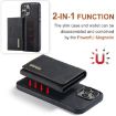 iPhone 16 Pro DG.MING M1 Series Wallet Leather Case - Black - 6