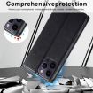 LC.IMEEKE RFID Anti-theft Leather Phone Case for iPhone 16 Pro Max (Black) - 7