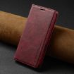 LC.IMEEKE RFID Anti-theft Leather Phone Case for iPhone 16 - Red - 2